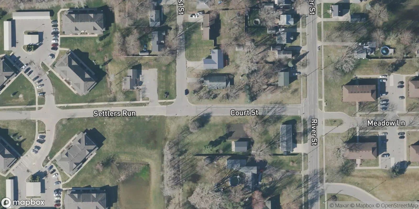 River Road Add — satellite view