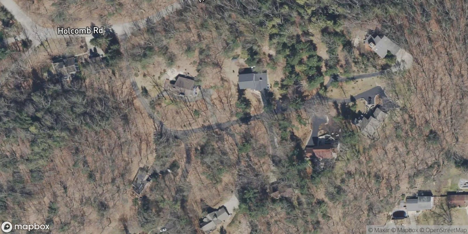 Holcomb Hills Amended Sub 1992 — satellite view