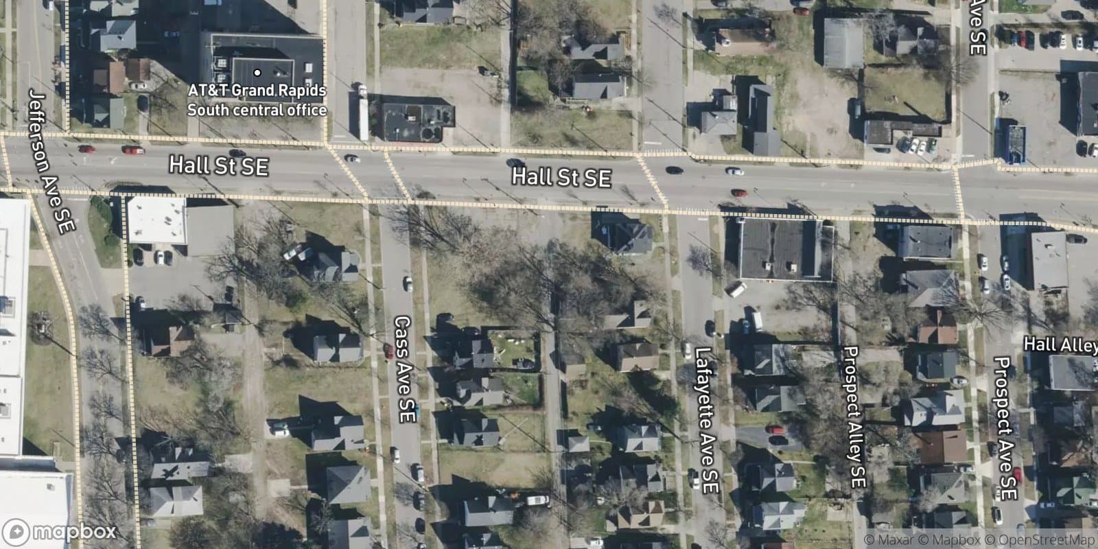 Houseman'S Sub Vac Portion of Houseman'S Fair Ground Add, Amended Plat of Lots 7 Thru 12 & Vac Portion of the Alley — satellite view