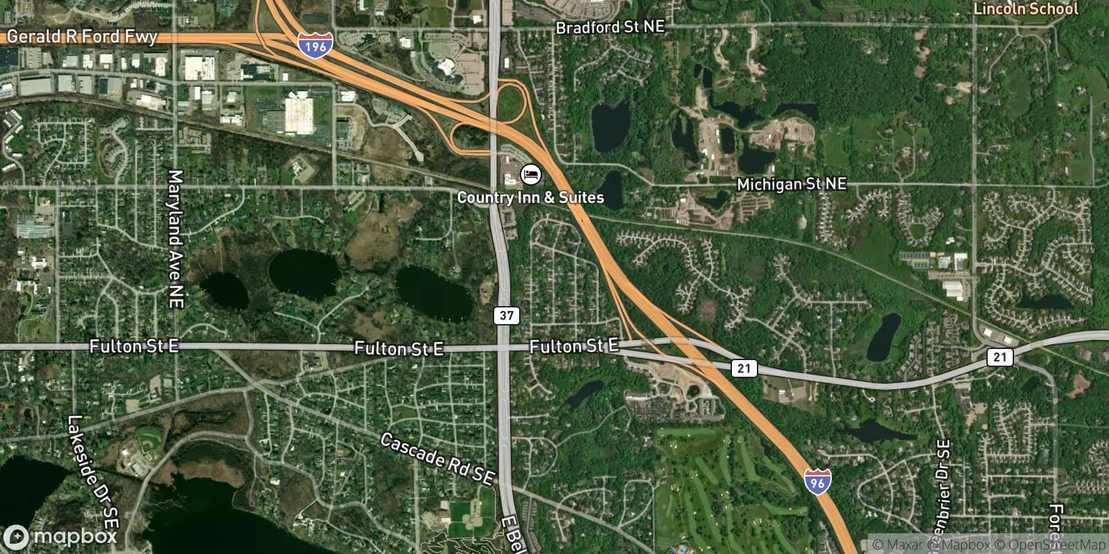 Robinhood Area — satellite view