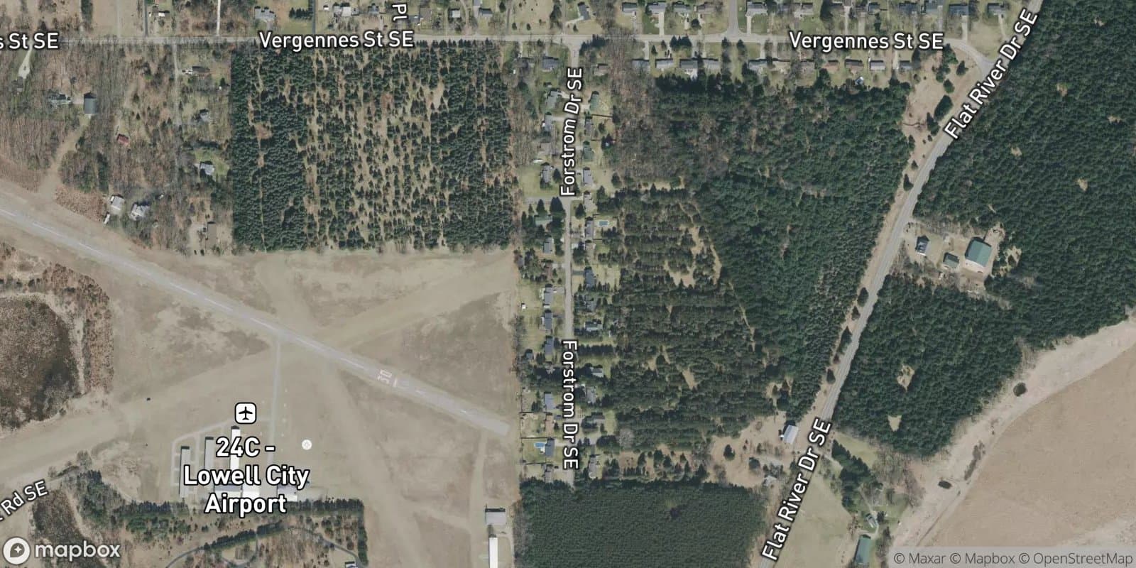 Scenic View Plat — satellite view