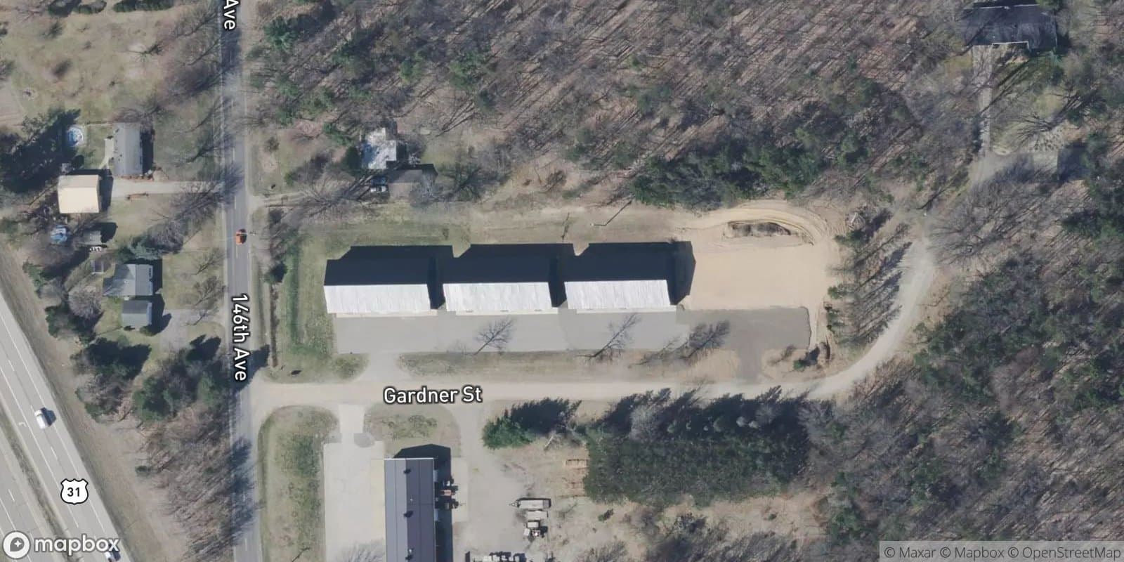 White Birch Place Condos — satellite view