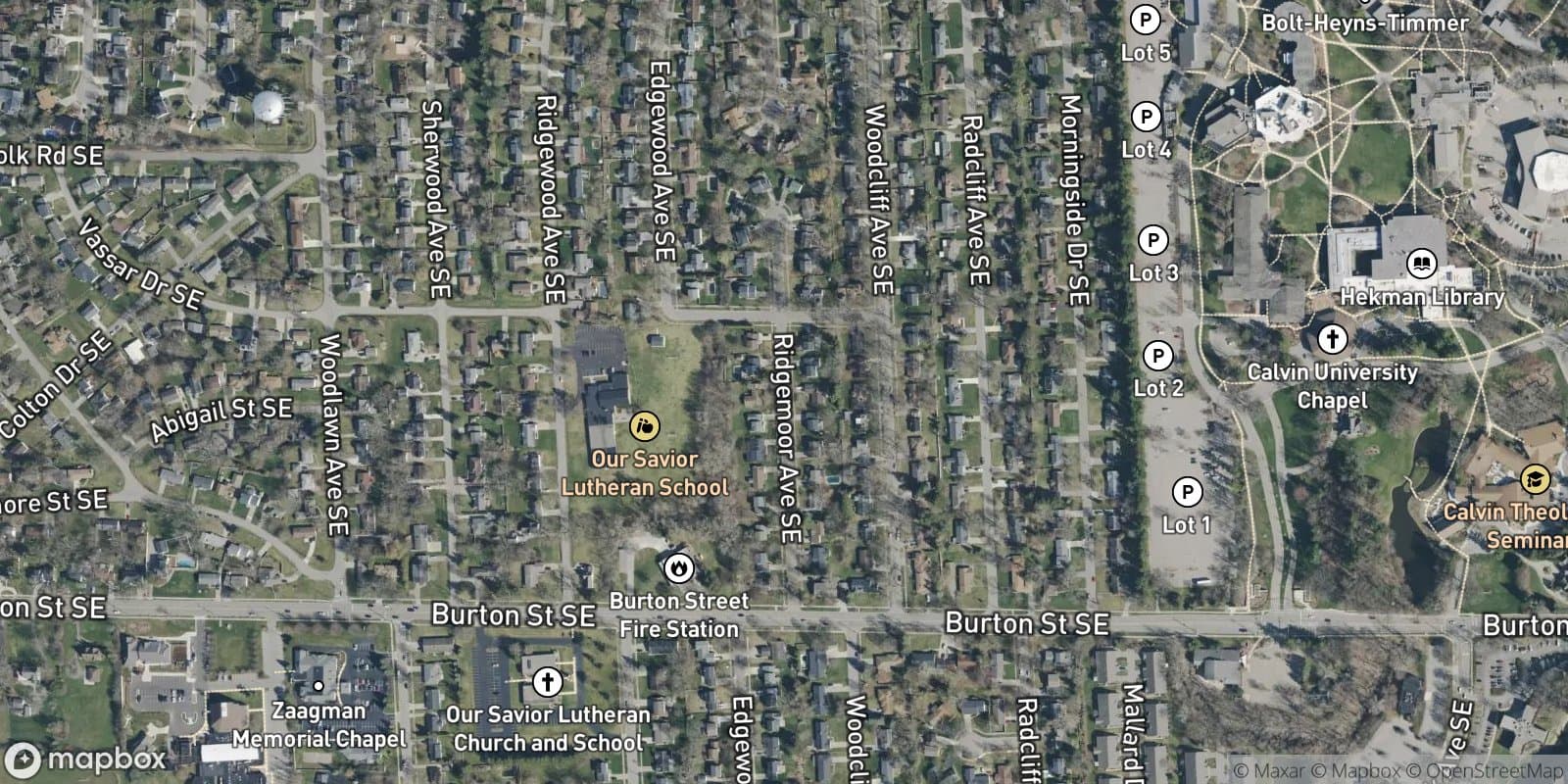 Knollcrest Acres — satellite view