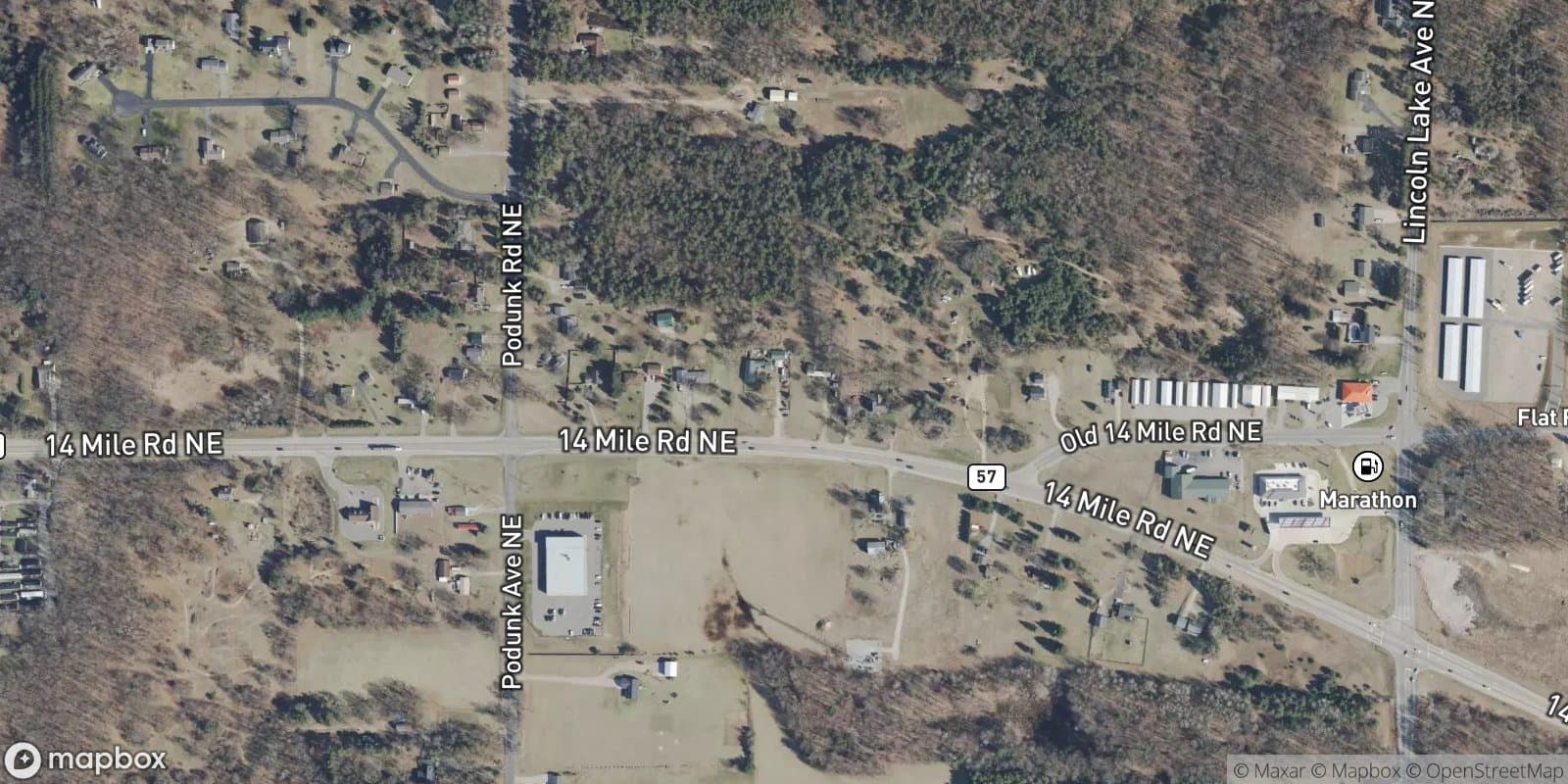 Nielsen Subdivision — satellite view