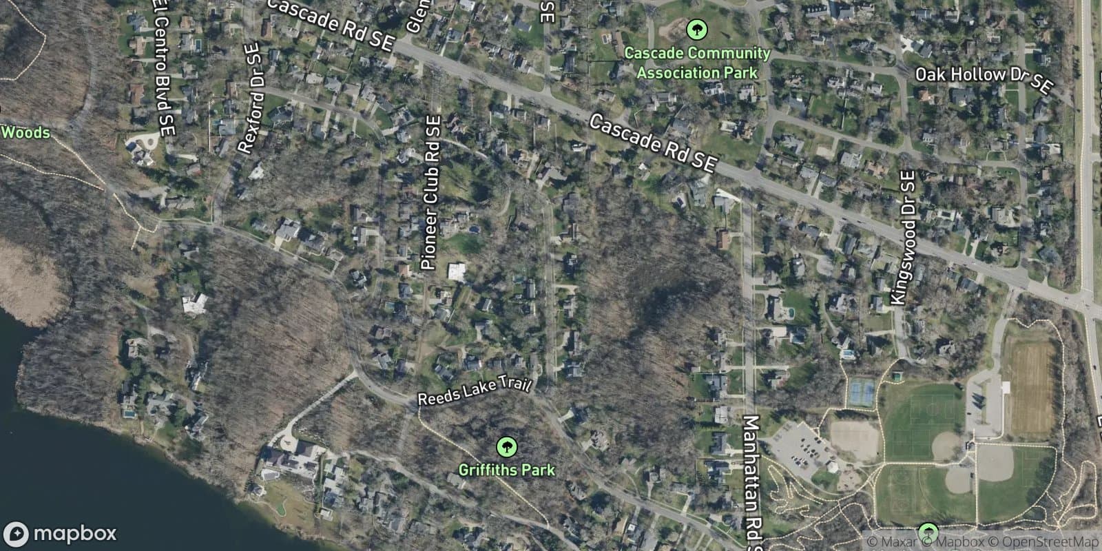 Lakewood Hills Sub. No.1 — satellite view