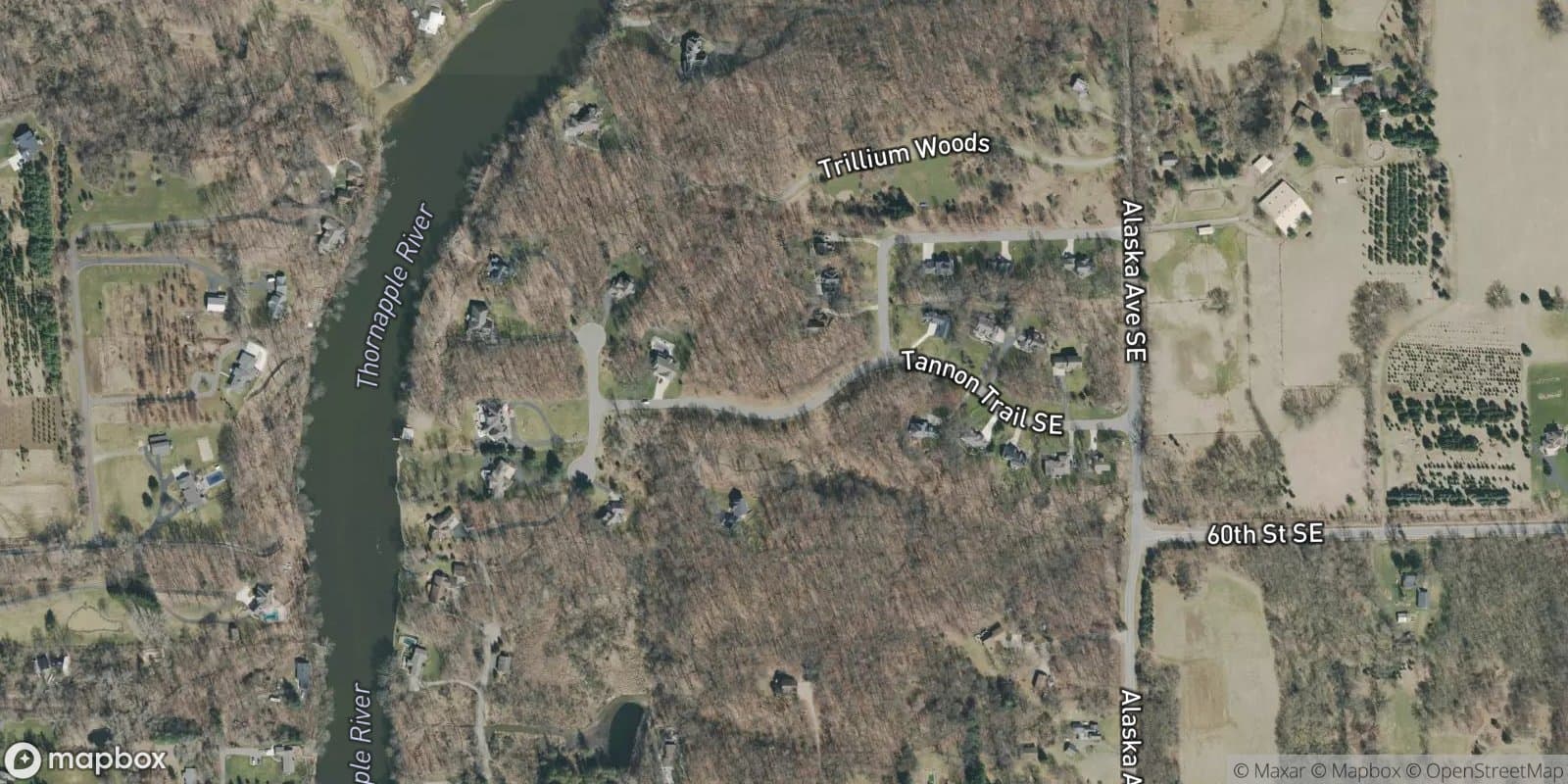 Thornapple Trails — satellite view
