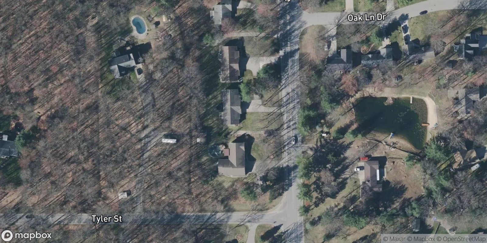 Blendon Woods No 1 — satellite view