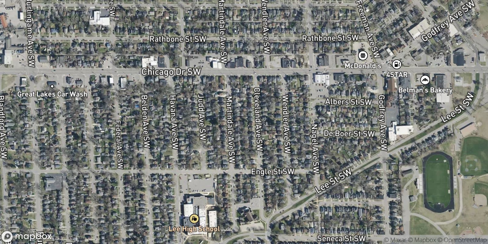 De Graaf & Elhart'S Add. — satellite view