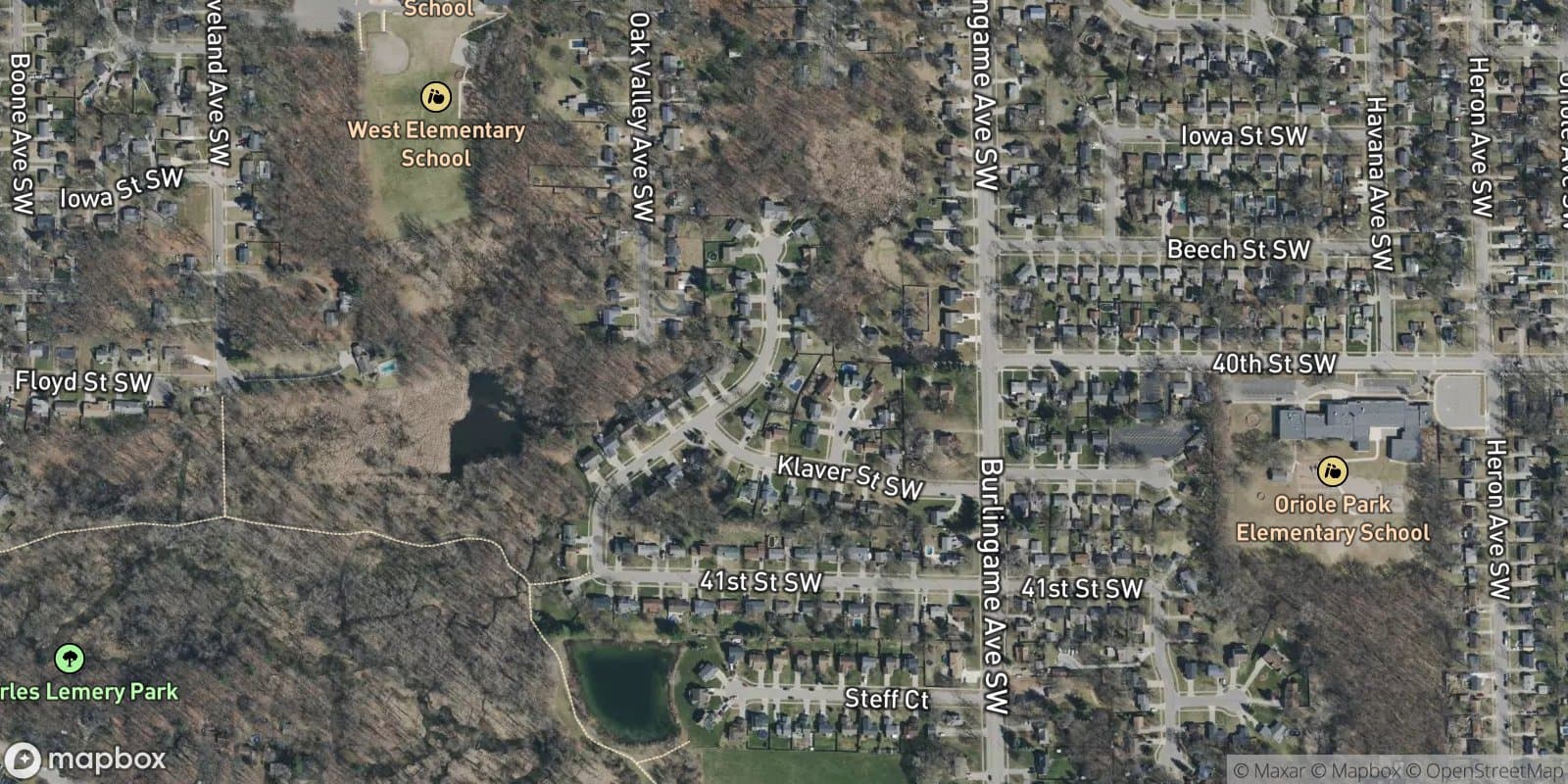 Klaver Estates — satellite view