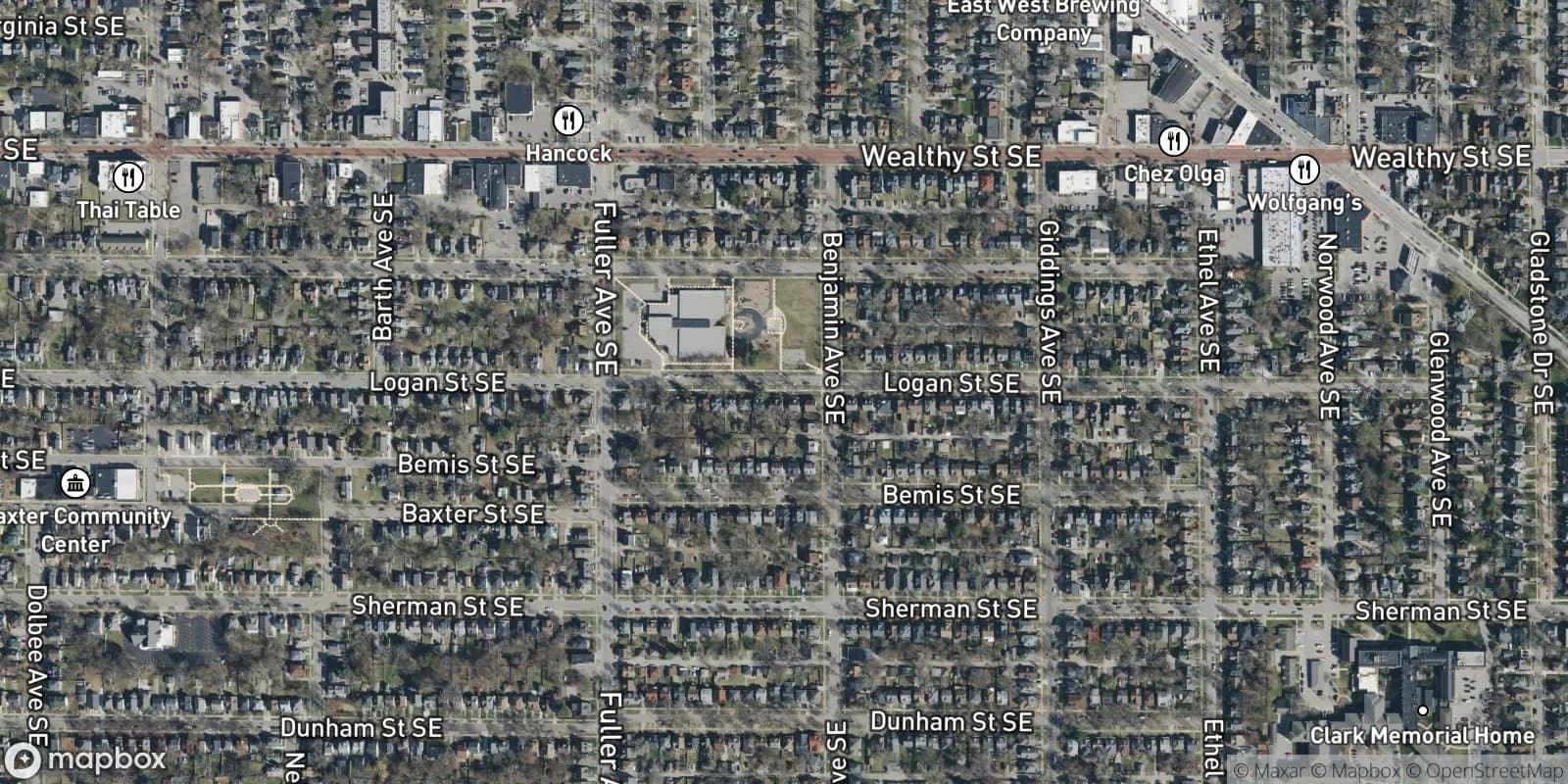 Kellogg & Bemis Add. — satellite view