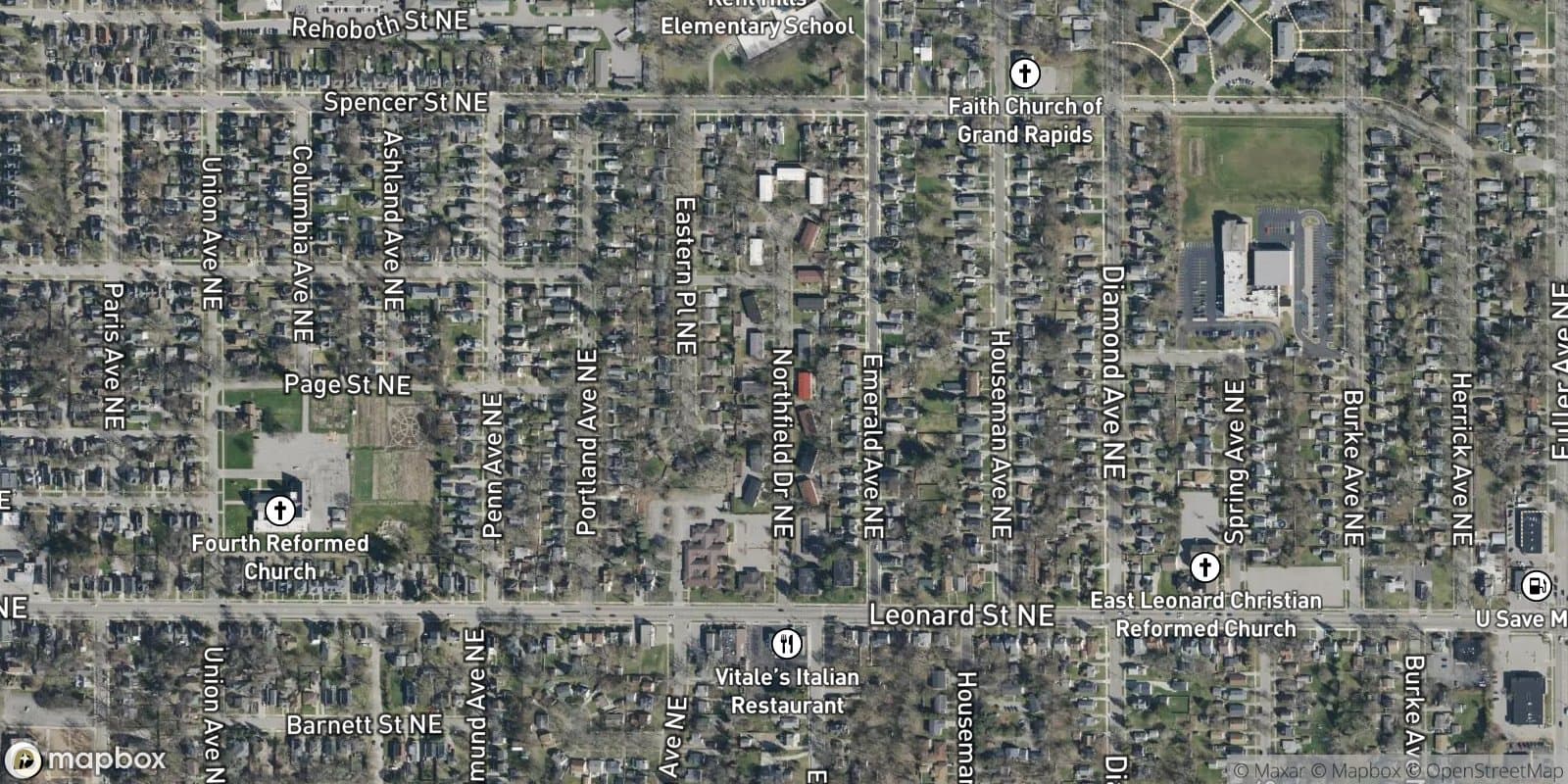 De Van Add. — satellite view