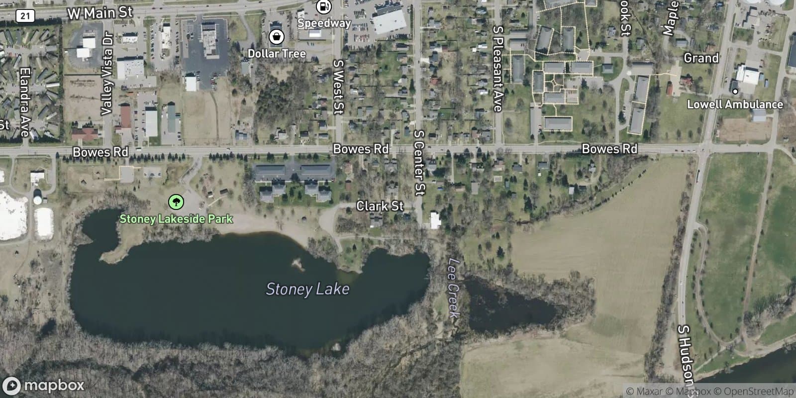 Clarkes Sub. — satellite view