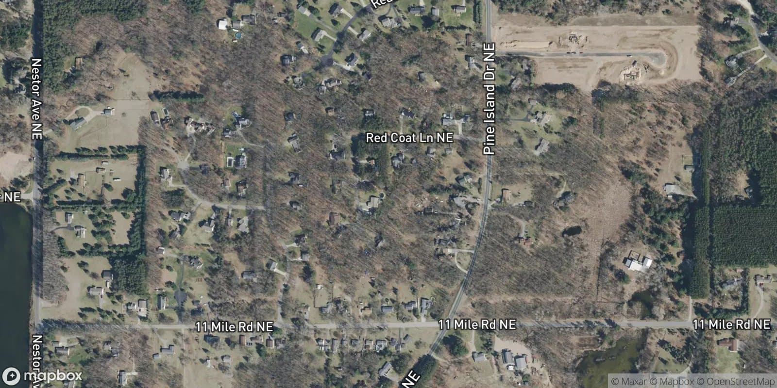 Jared F. Taylor Plat — satellite view