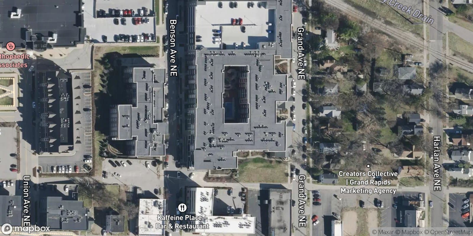 Bissell & Harlan'S Add. Amended Plat of Lots 48 Thru 53, Lots 59 Thru 64 and the Vacated Portion of Alley Adjacent Thereto — satellite view