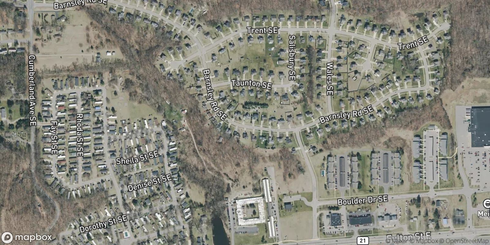 Whispering Hills Plat No. One — satellite view