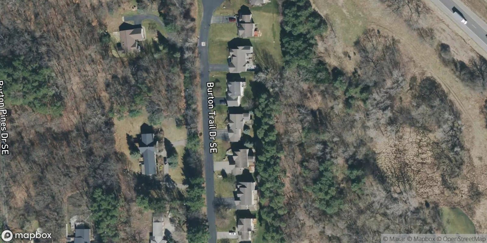 Pine Run — satellite view