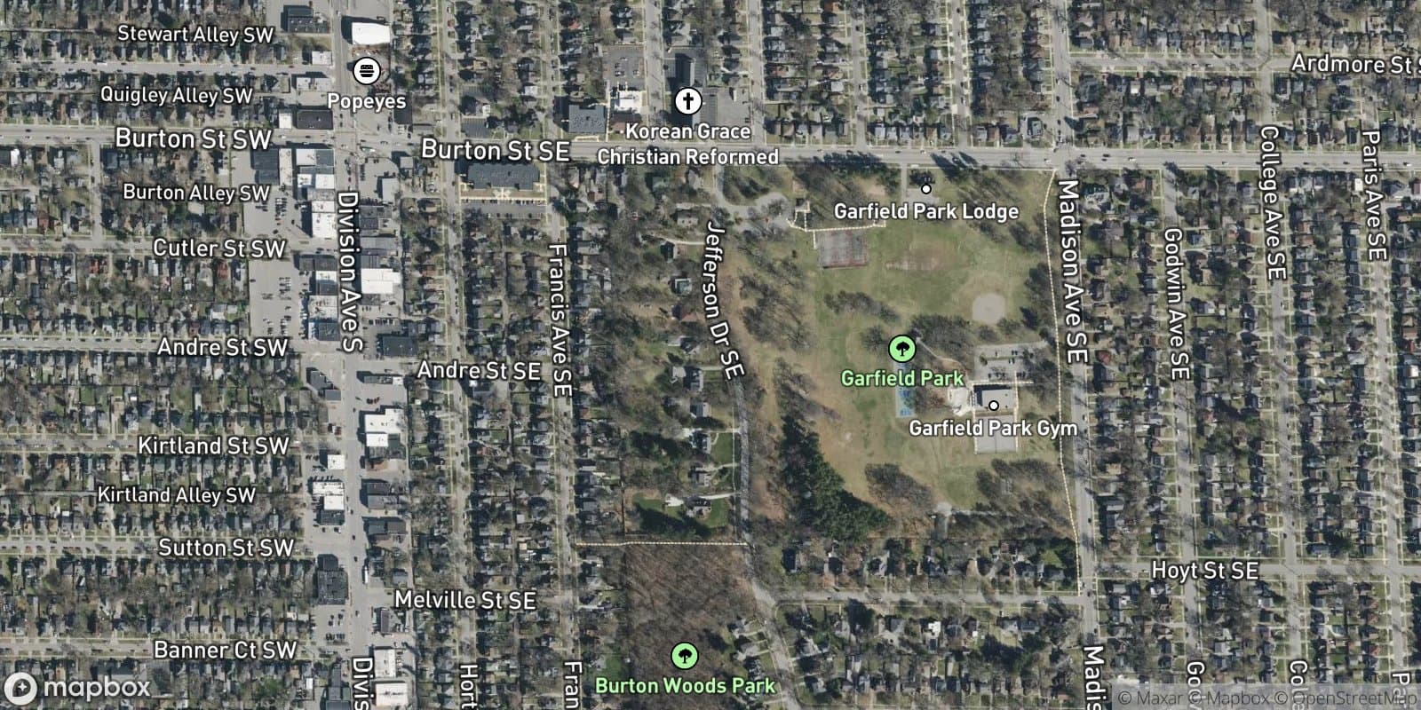 Burton Farm Sub. — satellite view