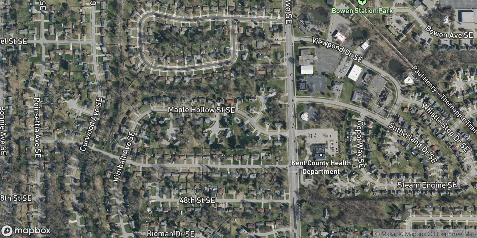 Big Maple Plat — satellite view