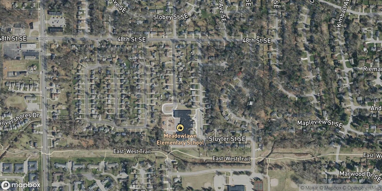 Meadowlawn Plat — satellite view