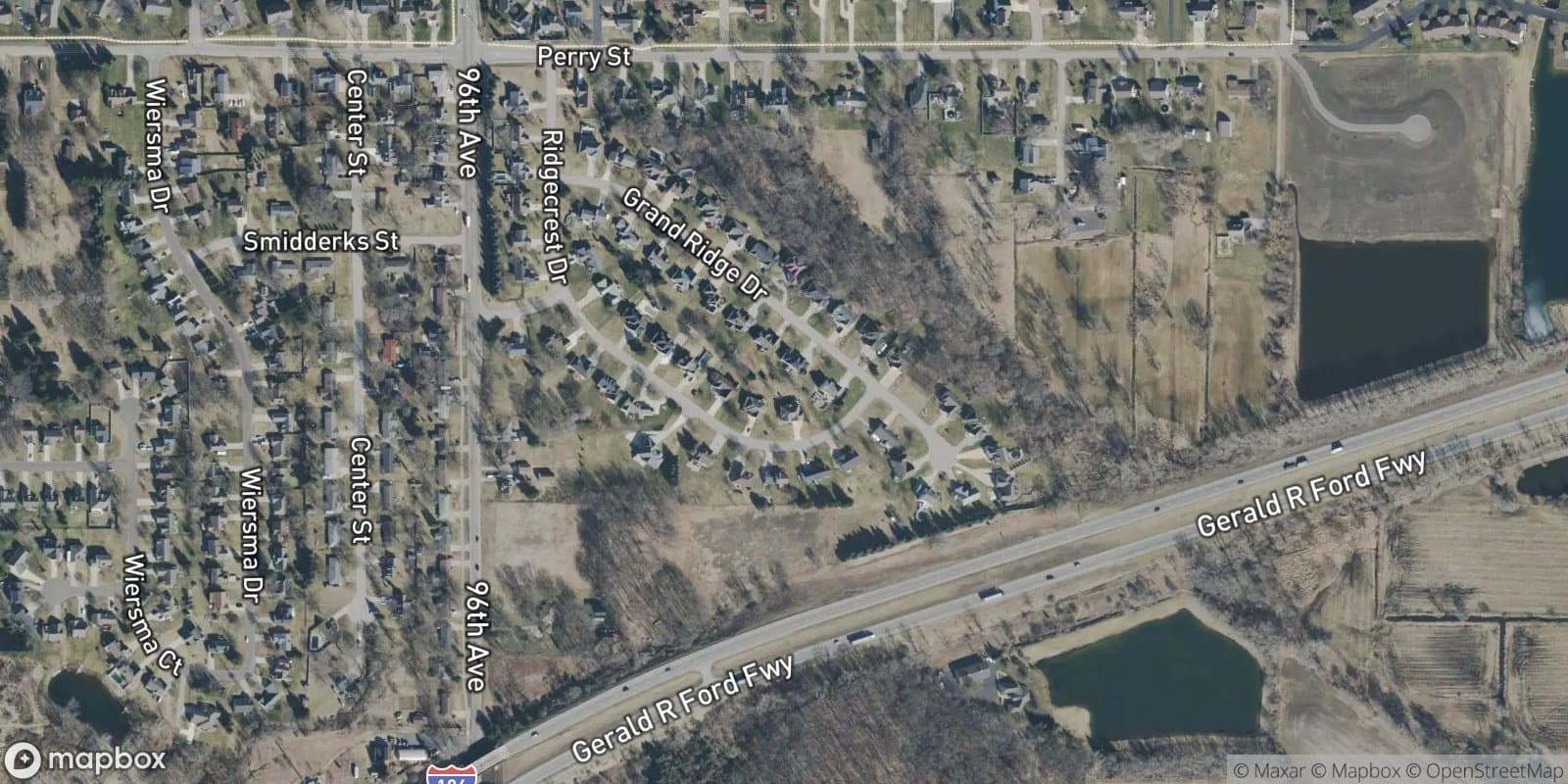 Grand Ridge Estates — satellite view