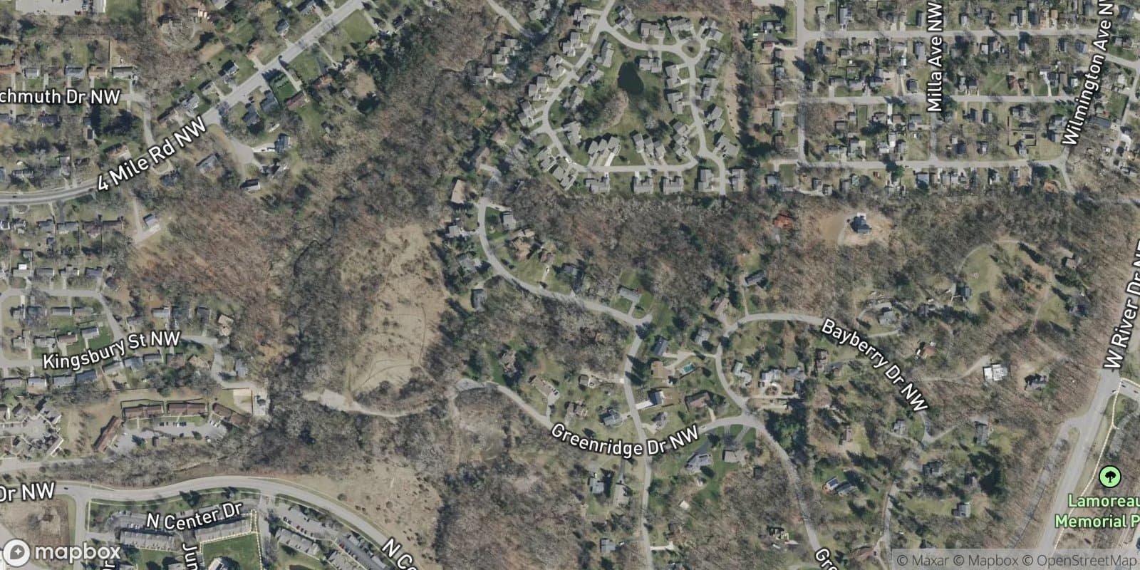 Green Ridge No.1 — satellite view
