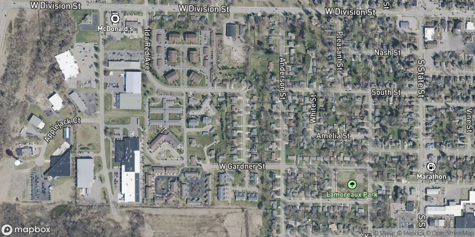 Ida Red Plat — satellite view