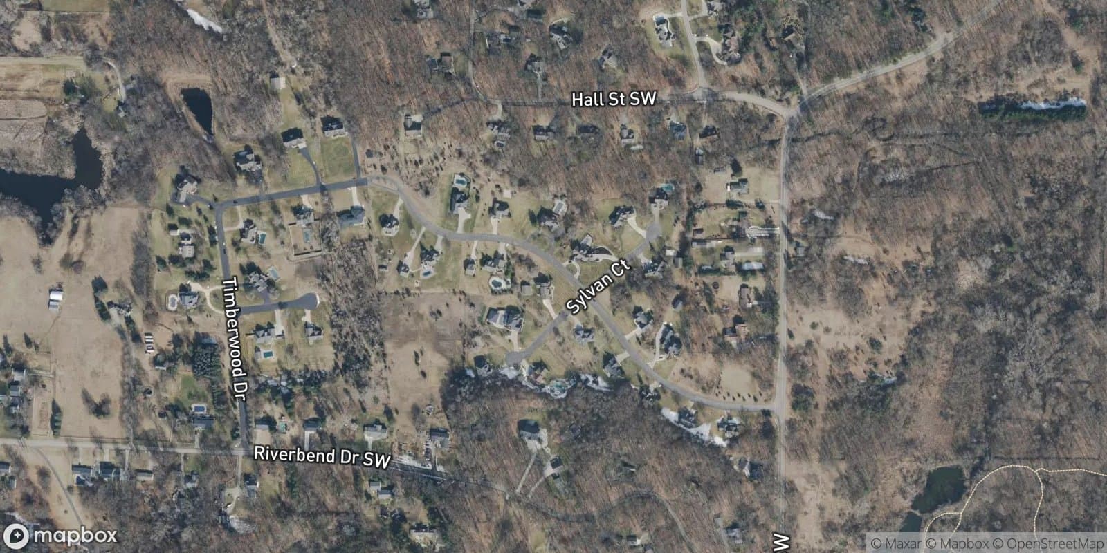 Sylvandale — satellite view