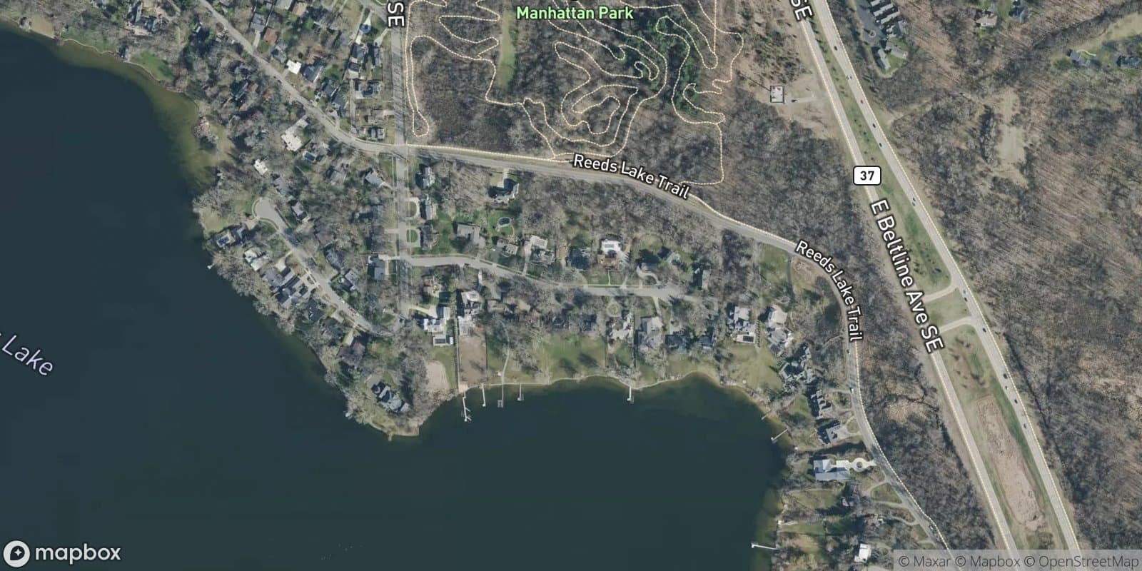 Manhattan Meadows — satellite view