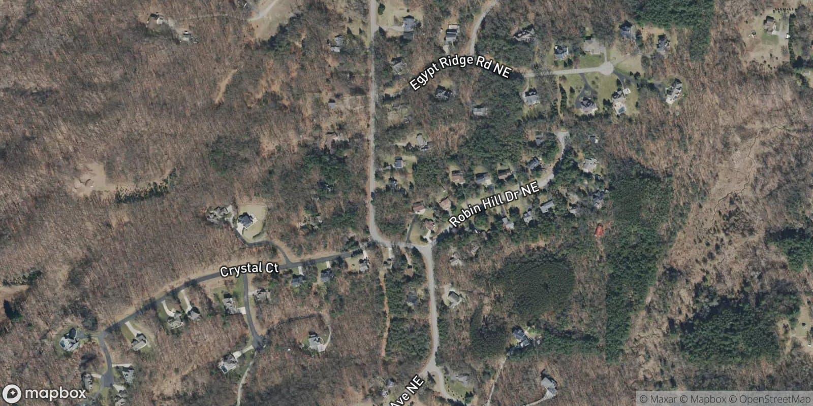 Robin Hill Estates — satellite view