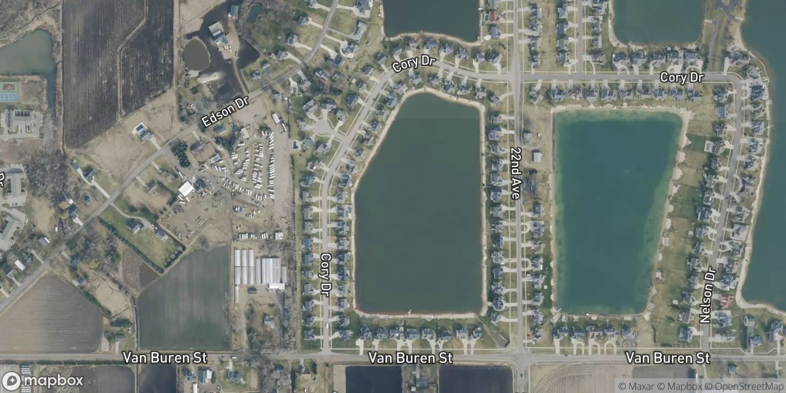 Cory Estates — satellite view