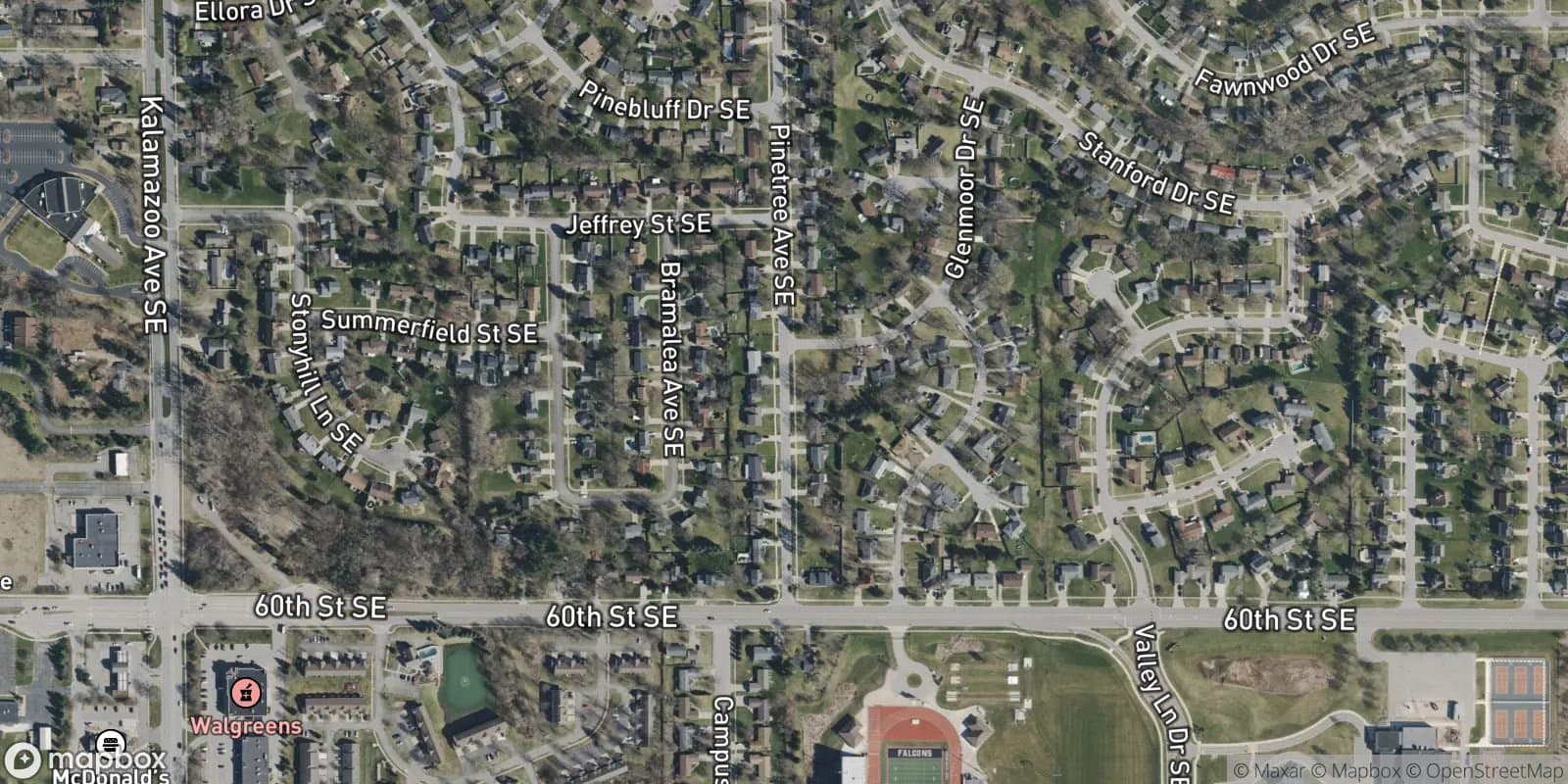 Georgetown Plat — satellite view