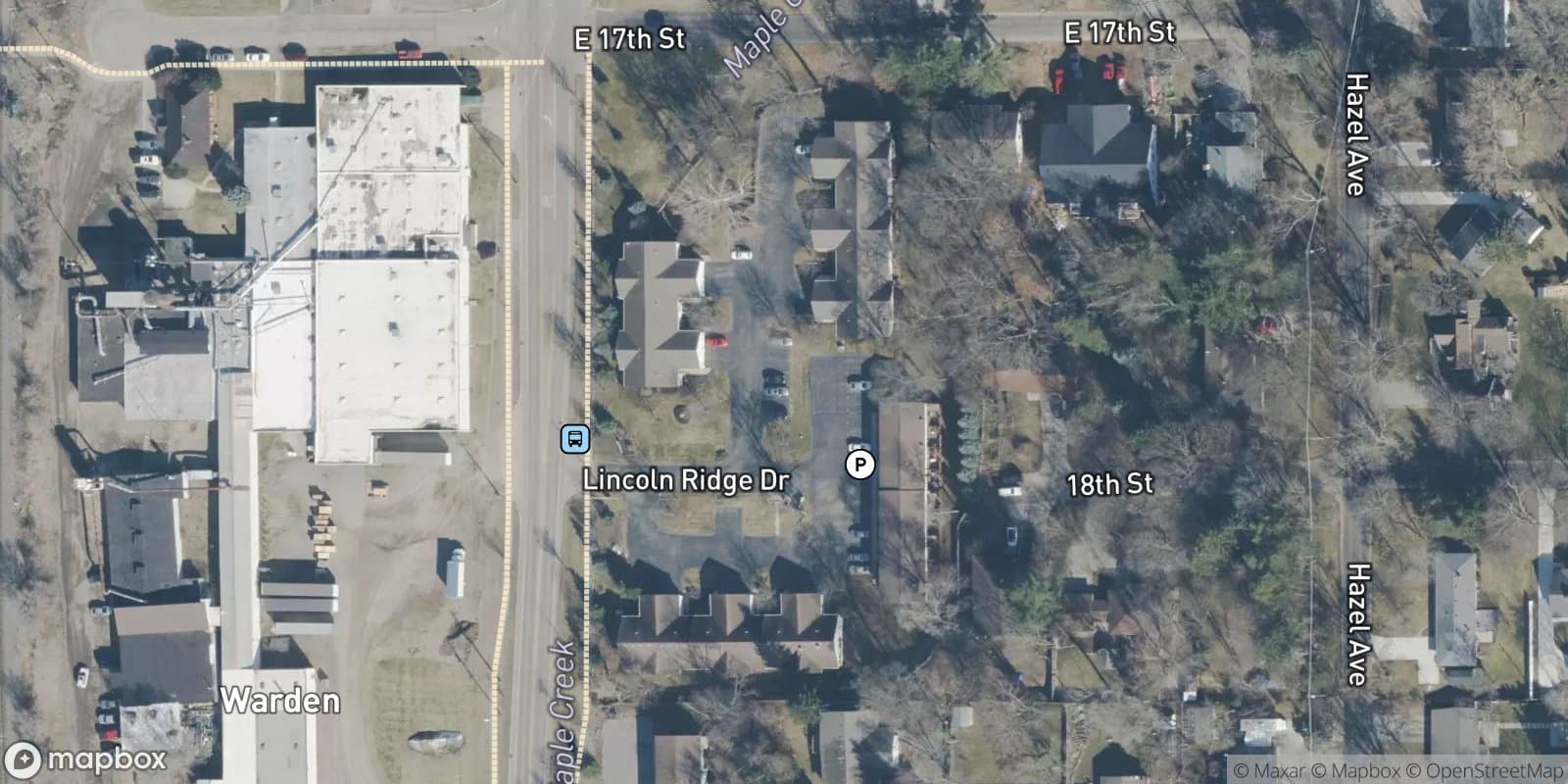 Lincoln Ridge Condominium — satellite view