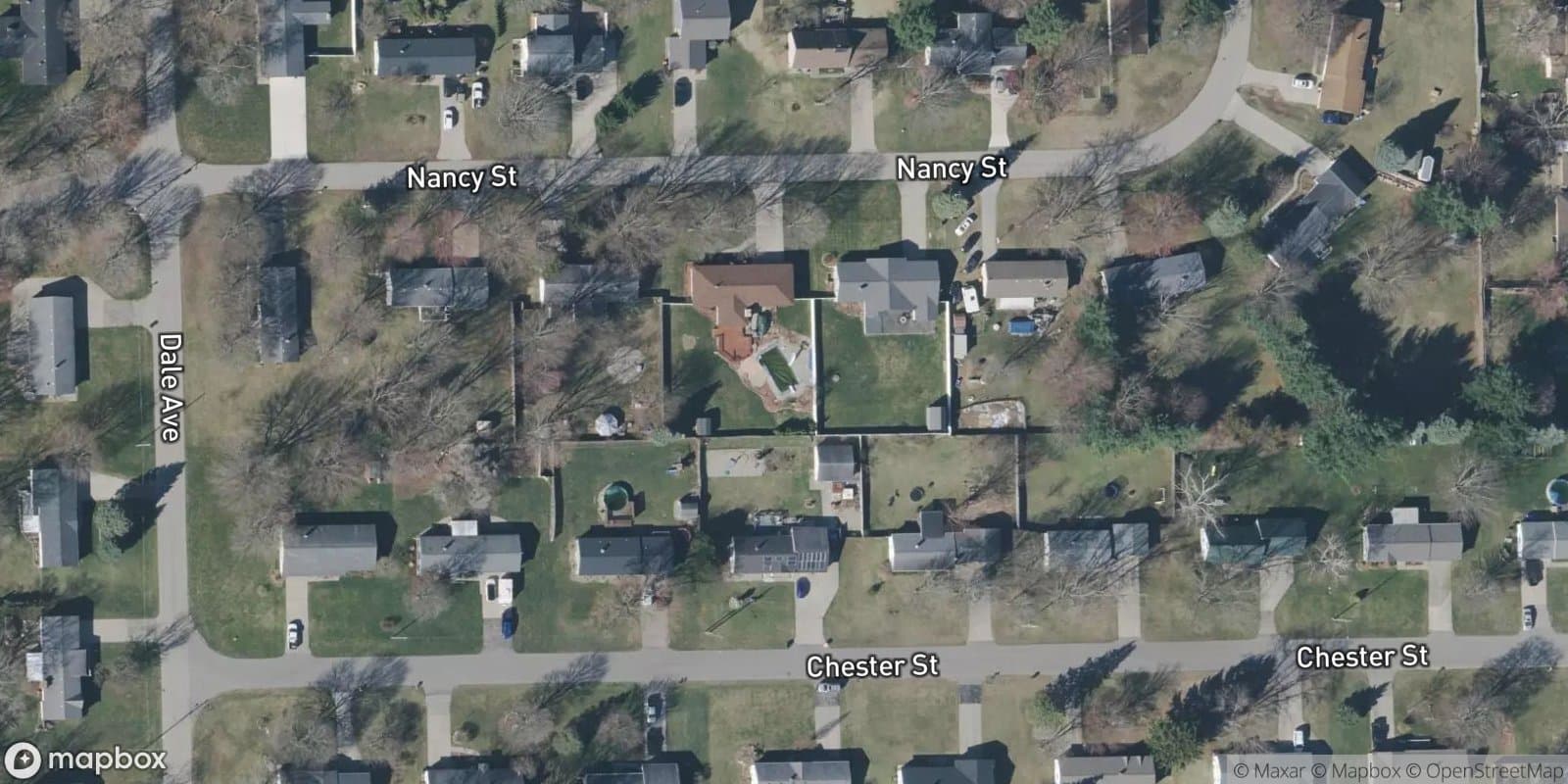 Sandy Oaks No 1 — satellite view