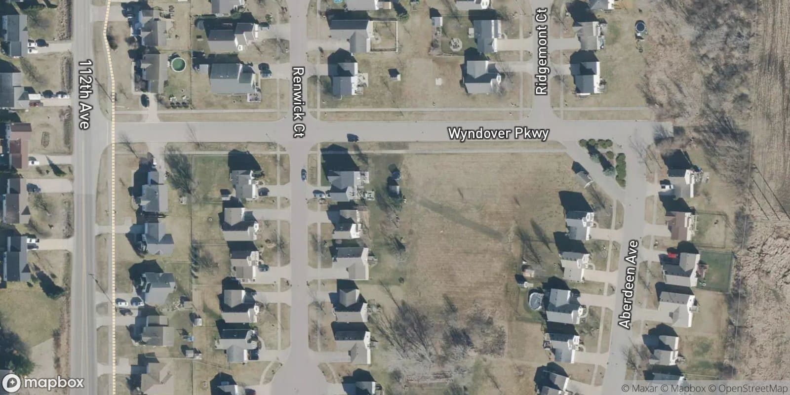 Wyndover Acres — satellite view