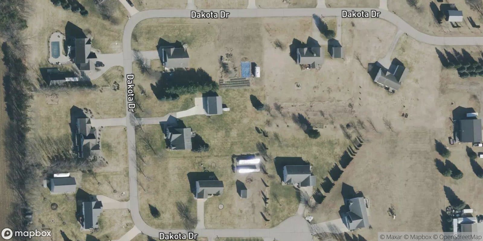 Rusk Farms Site Condominiums — satellite view