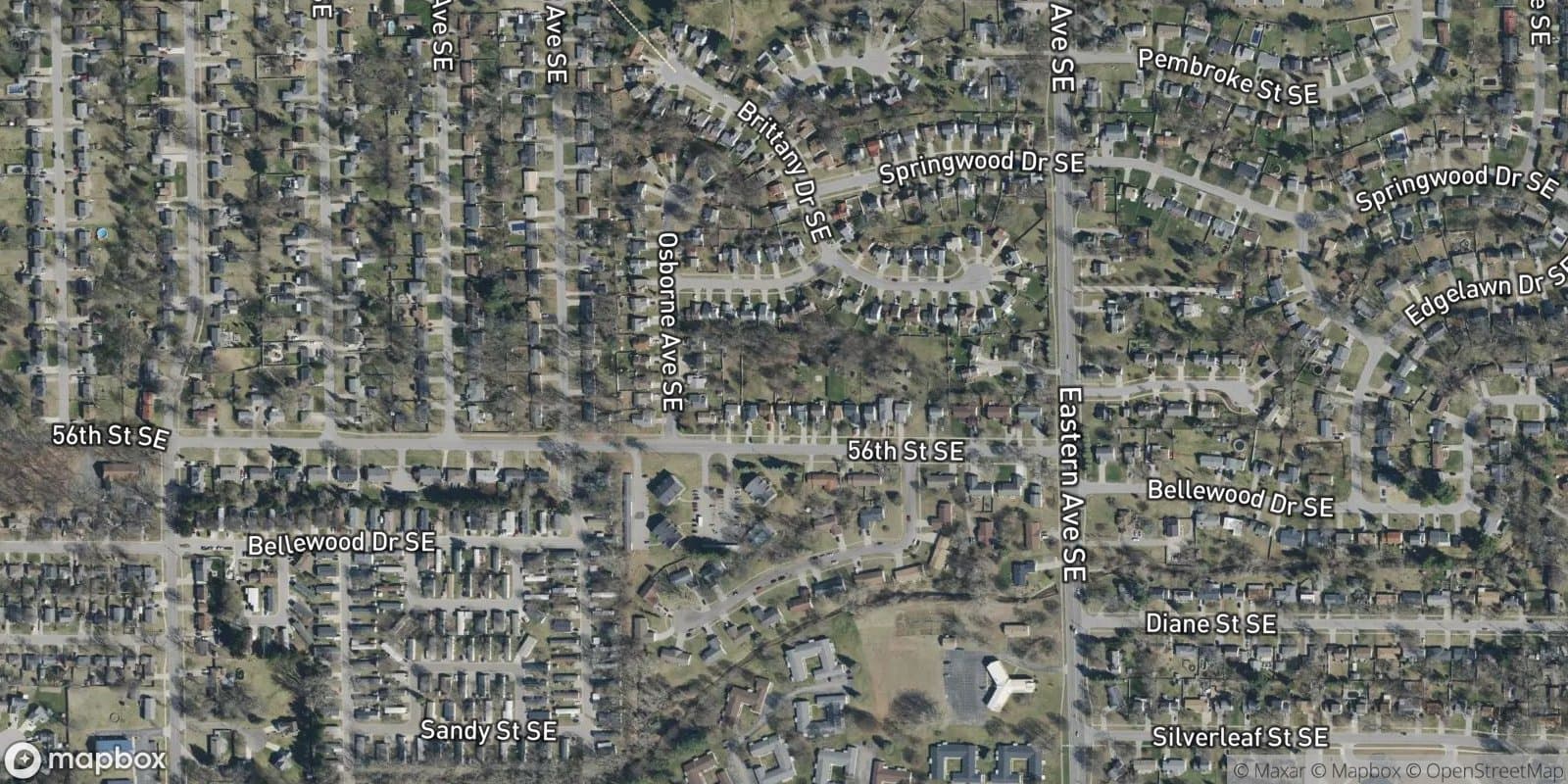 Park Place Gardens — satellite view