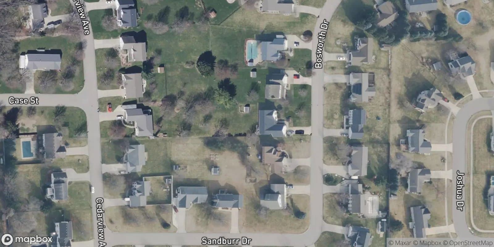 Bosworth Farm — satellite view