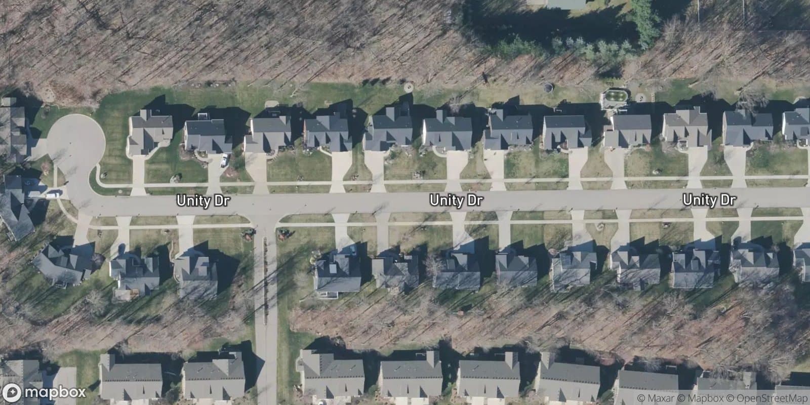 Unity Timbers No 2 — satellite view