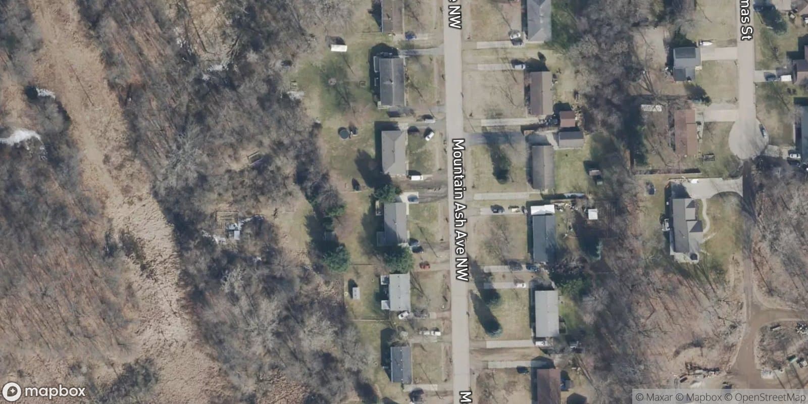 Mountain Ash Plat — satellite view