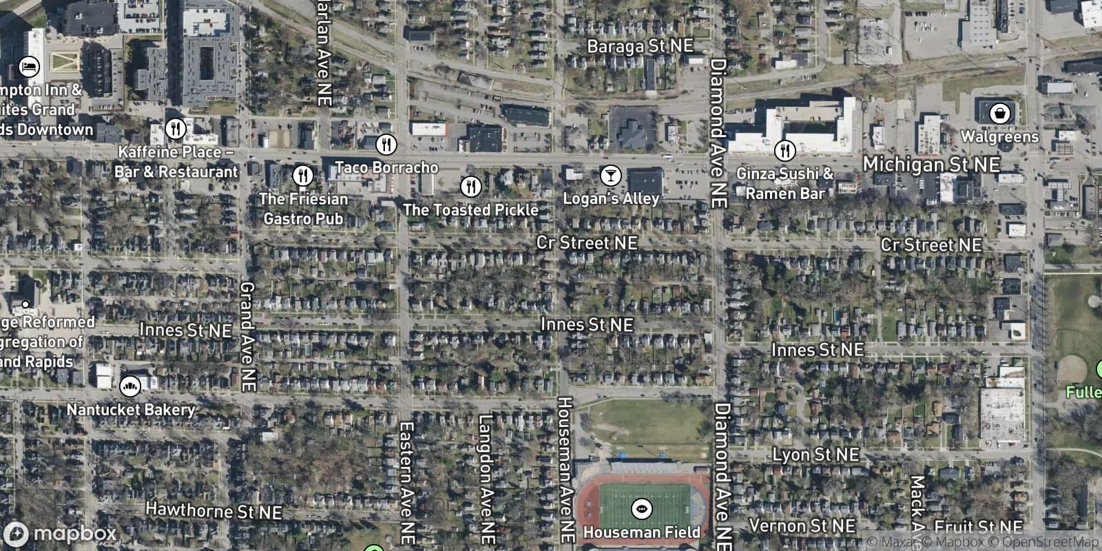 Larges Cable Road Add. — satellite view