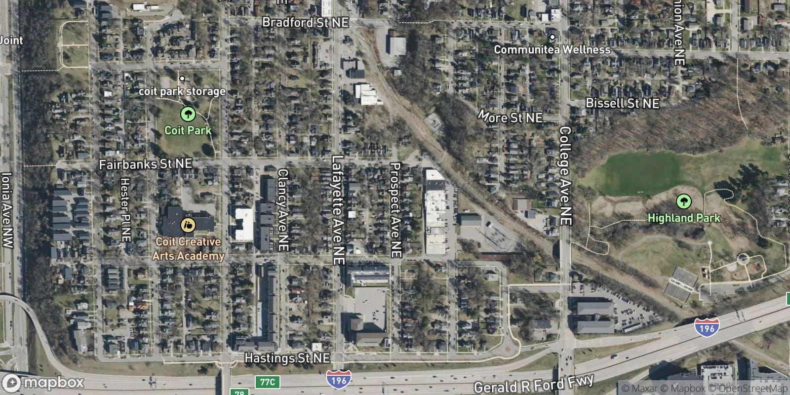 Sweets Sub. — satellite view