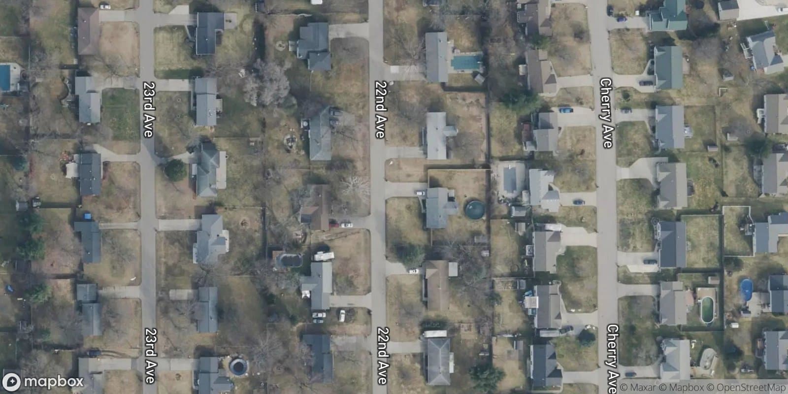 Pine Heights Sub Third Add — satellite view