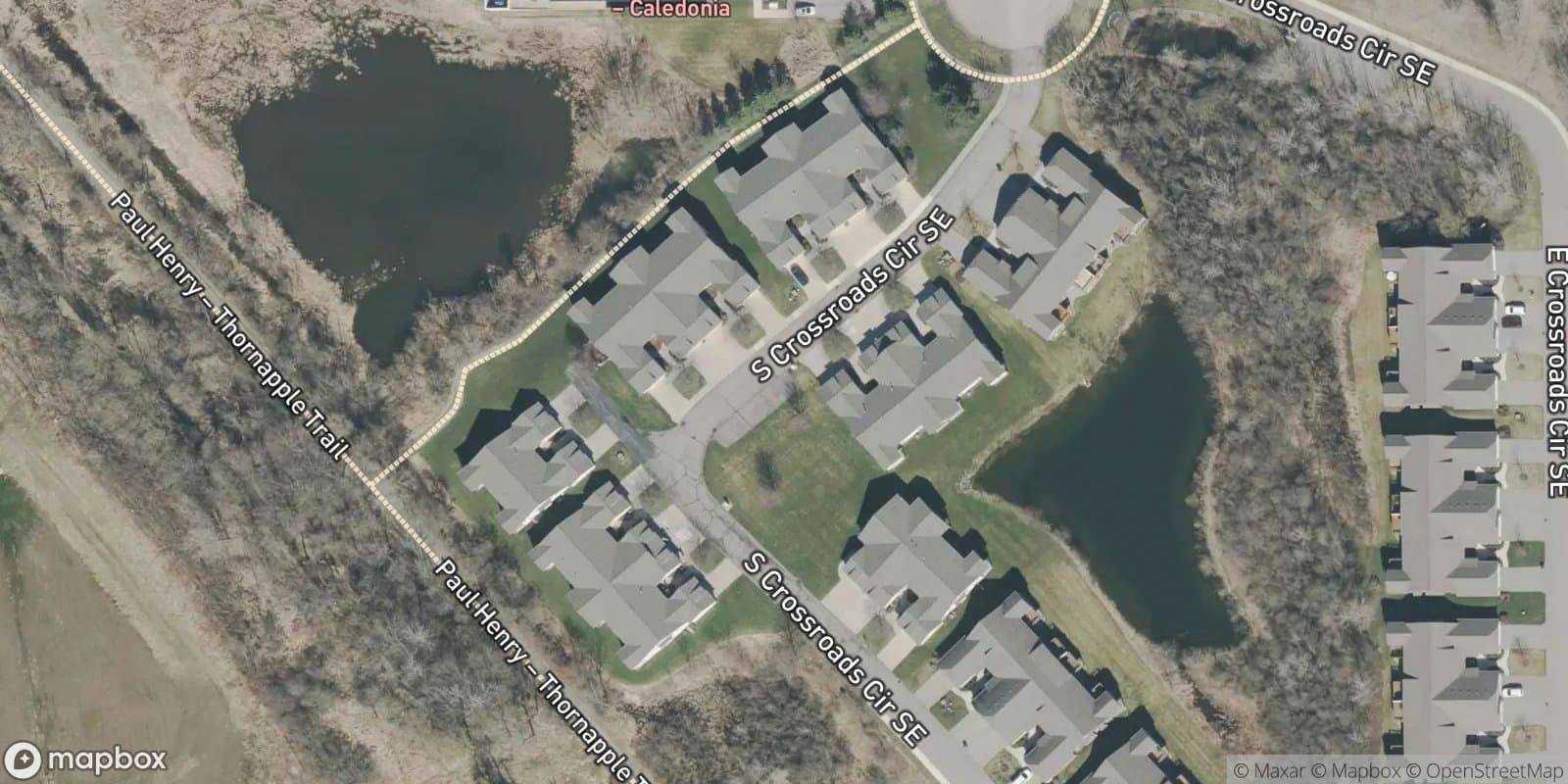 The Trails at Crossroads Condominium — satellite view