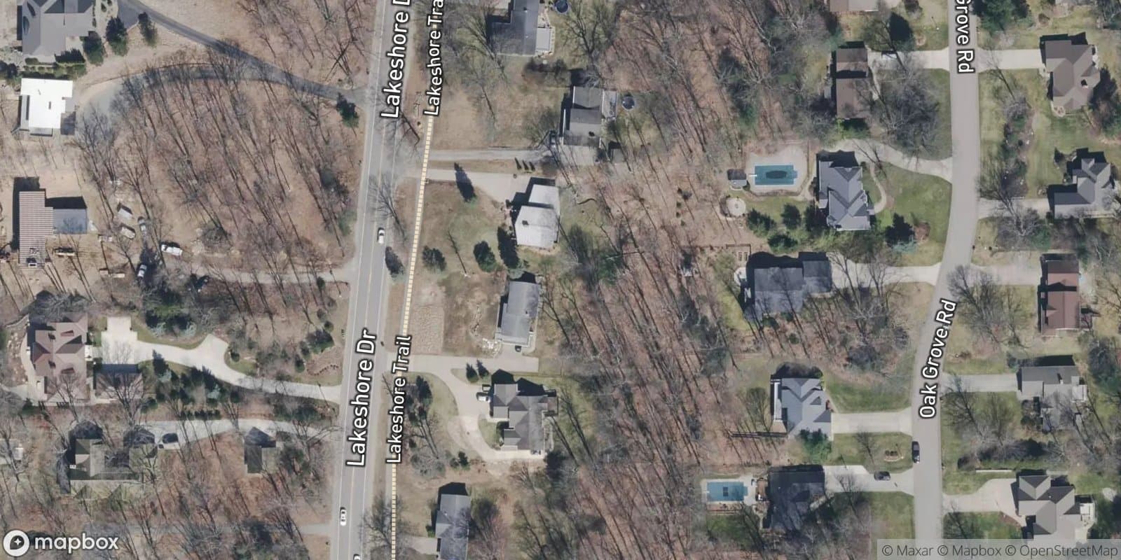 Hubbell Acres Sub No 1 — satellite view