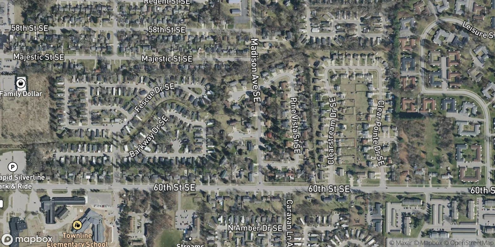 Glenwood Pines — satellite view