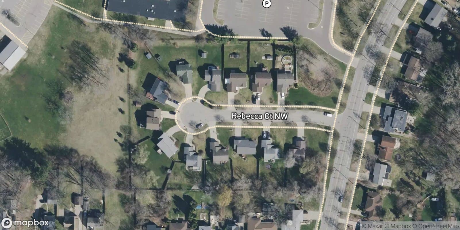 Mount Mercy Estates — satellite view