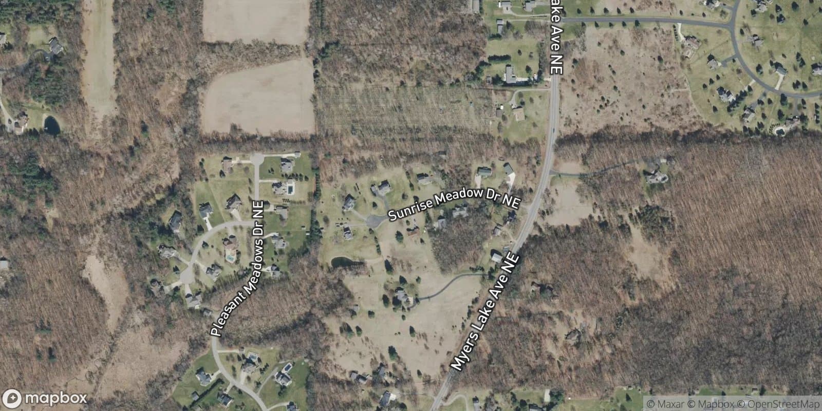 Sunrise Meadows Site Condominiums — satellite view