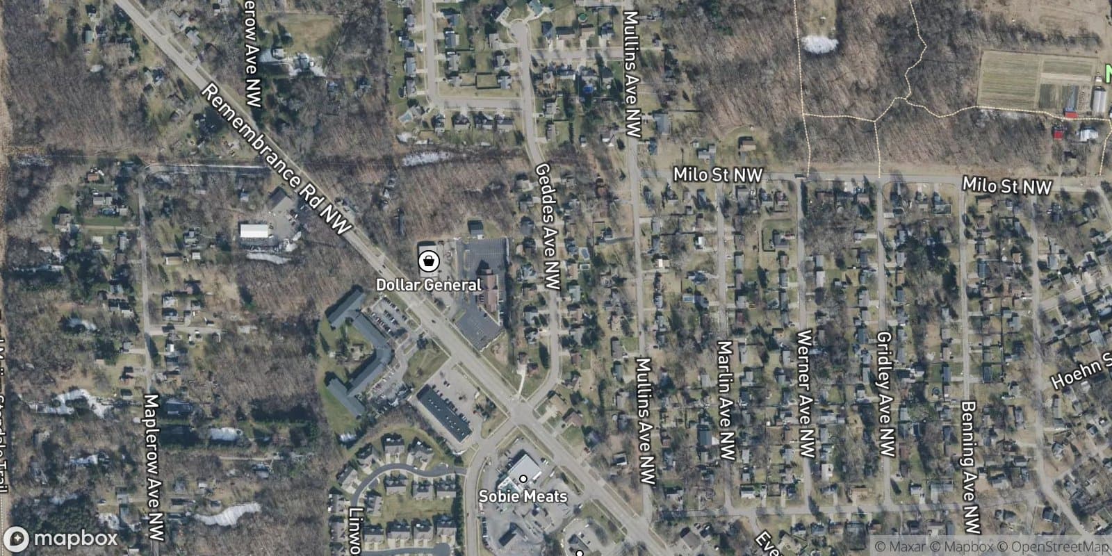 Crown View Estates — satellite view