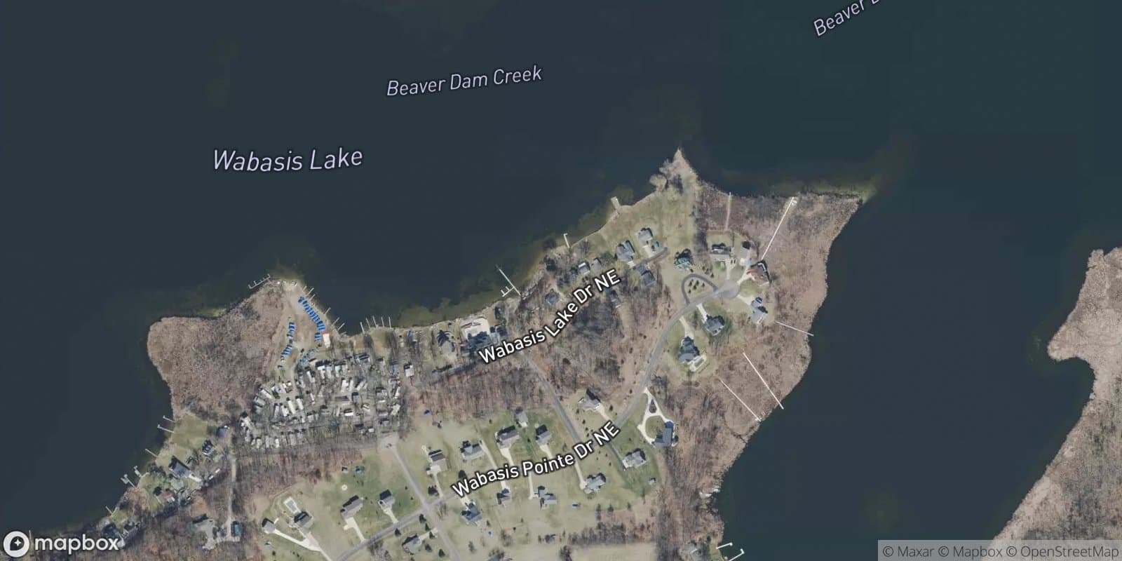 Supervisor'S Plat of Wabasis Camp — satellite view