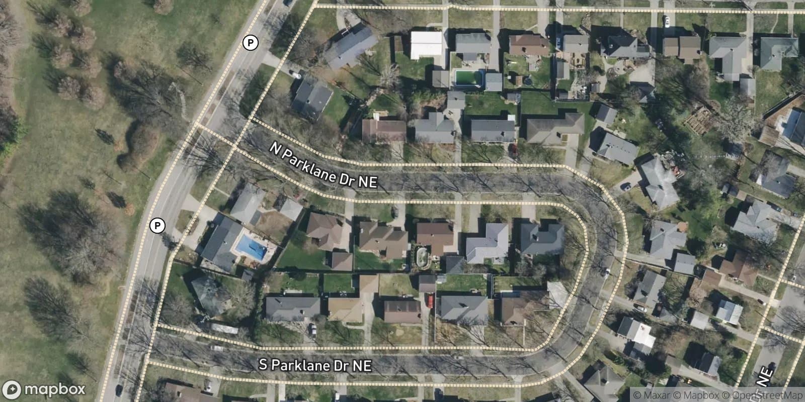 Riverside Terrace Add. No.1 — satellite view